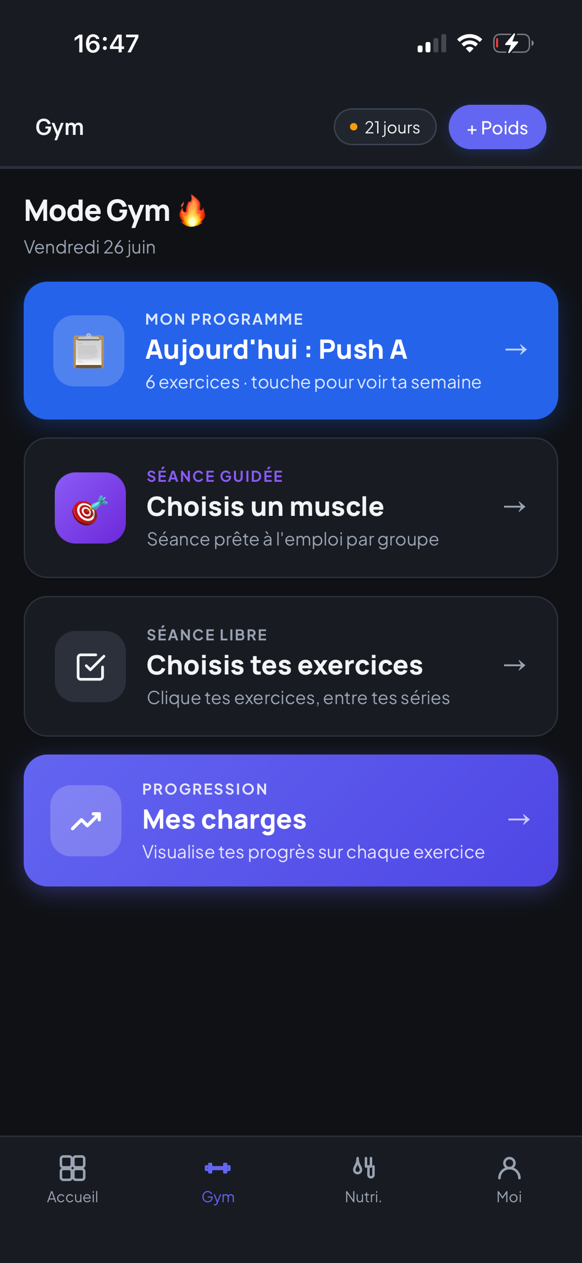 Mode Gym Shape.io