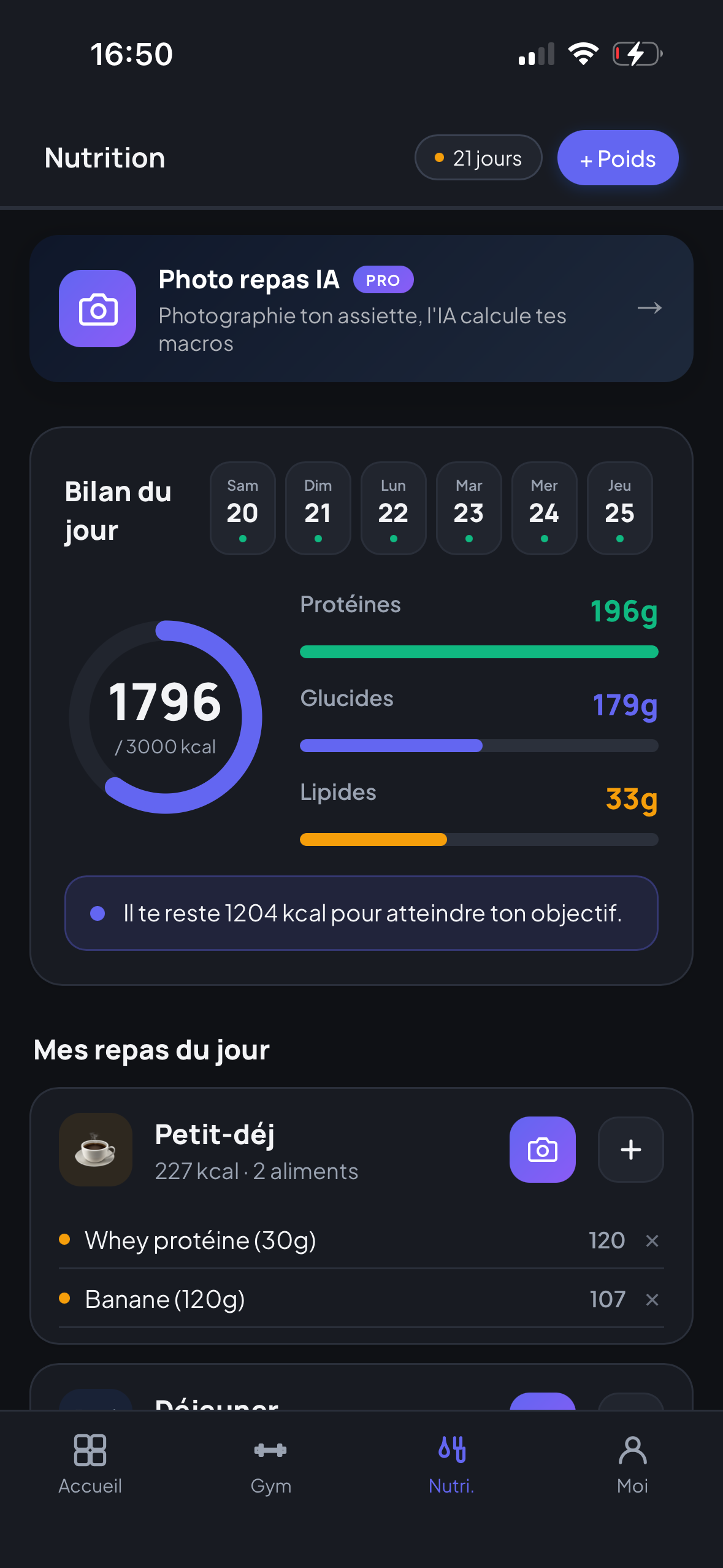 Nutrition Shape.io
